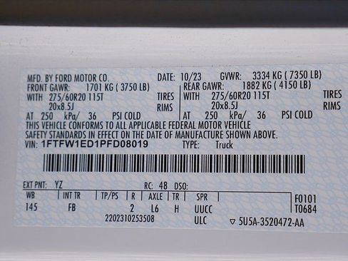 Used 2023 Ford F150 XLT w/ Equipment Group 302A High image 69