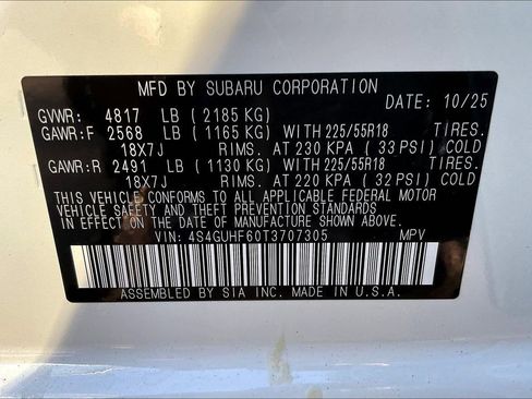 New 2026 Subaru Crosstrek 2.5i Sport image 16