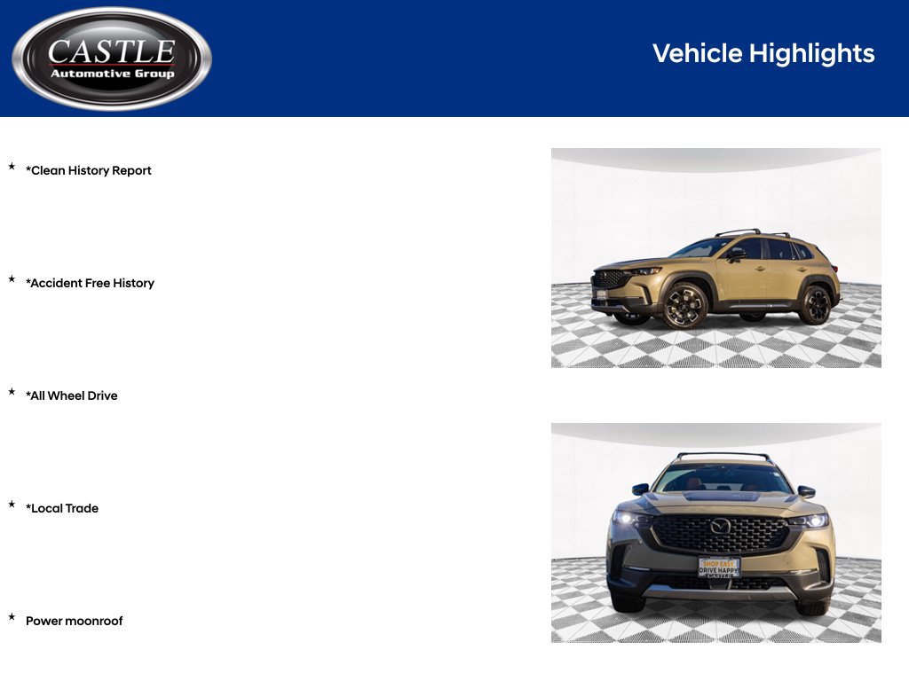 Used 2023 MAZDA CX-50 Meridian Edition w/ Cargo Package AWD/4WD image 4