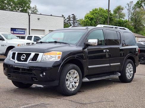 Used 2015 Nissan Armada Platinum w/ 2nd Row Captain Seat Package AWD/4WD image 7