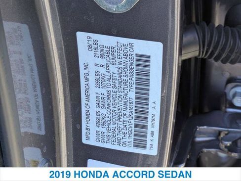 Certified 2019 Honda Accord LX image 26