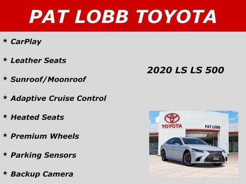 Used 2020 Lexus LS 500 w/ Interior Upgrade Package RWD image 39