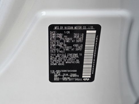 New 2026 INFINITI QX80 4WD image 25
