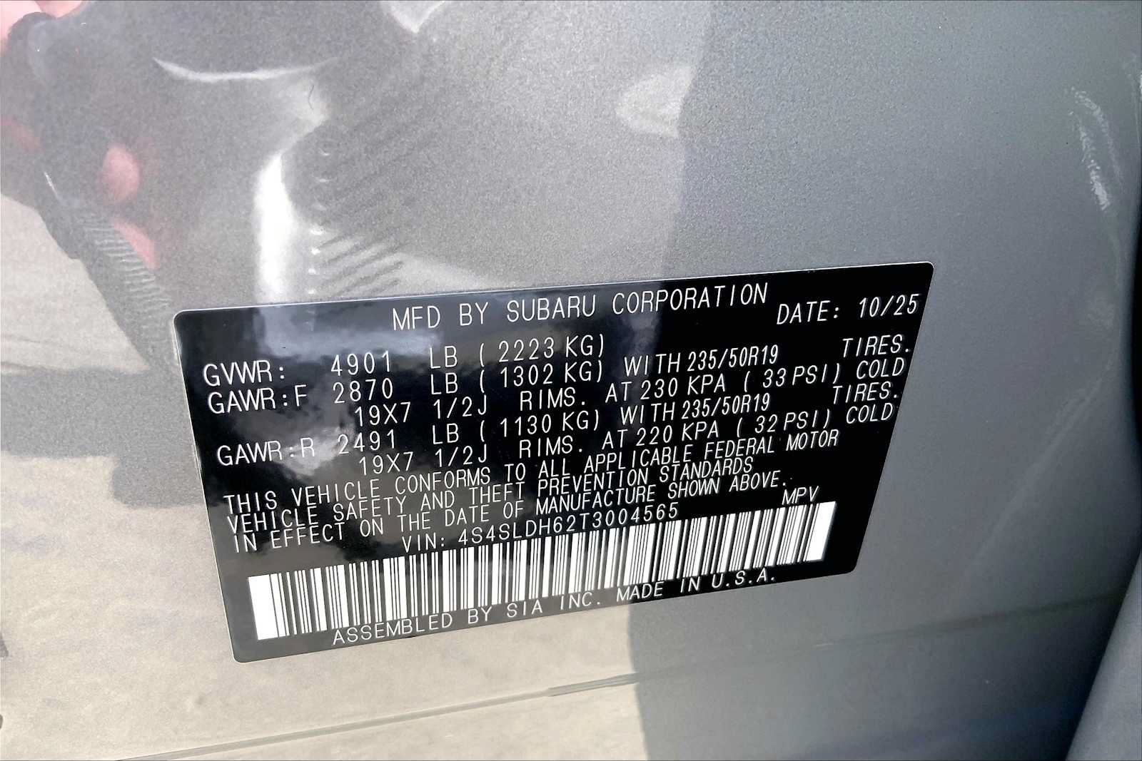 Certified 2026 Subaru Forester Sport AWD/4WD image 34