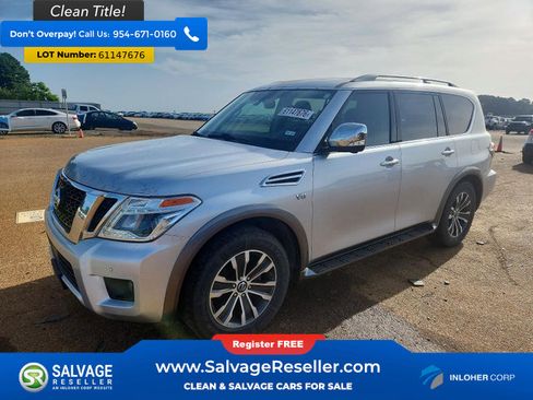 Used 2018 Nissan Armada SL w/ Premium Package RWD image 1