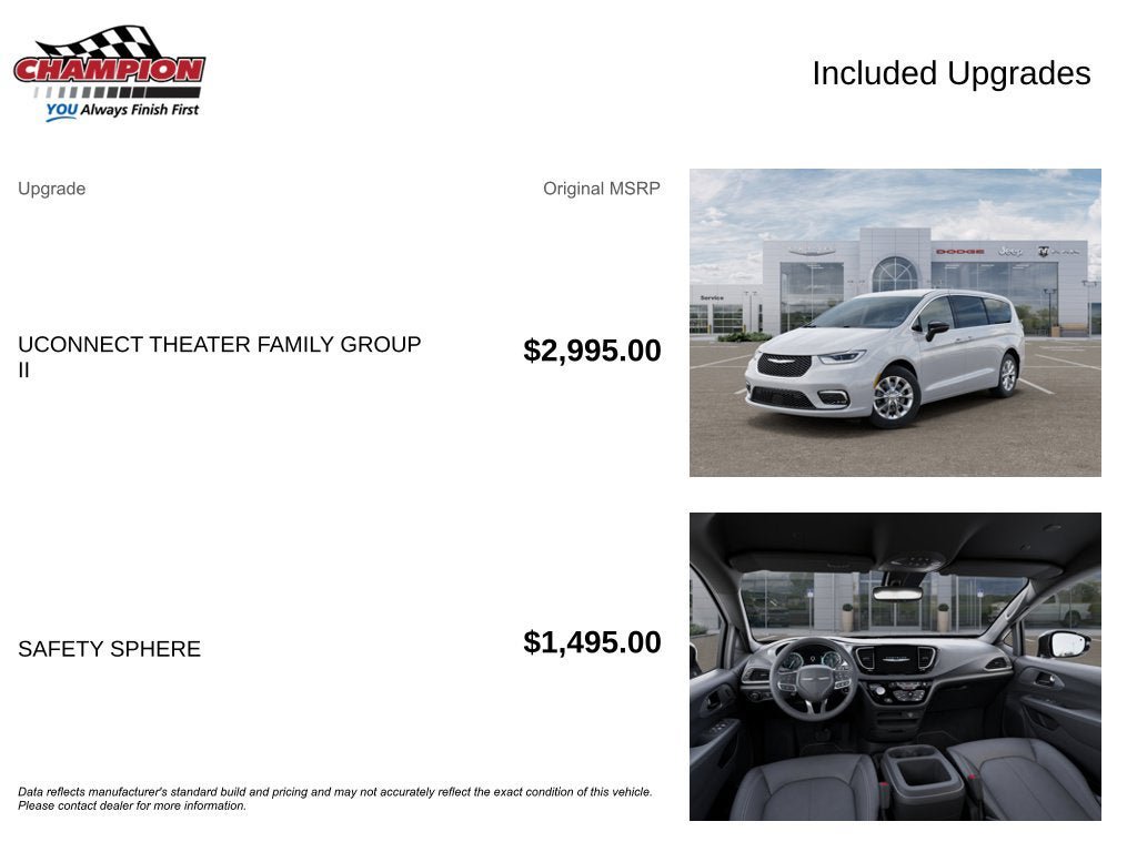 New 2026 Chrysler Pacifica Select AWD/4WD image 6