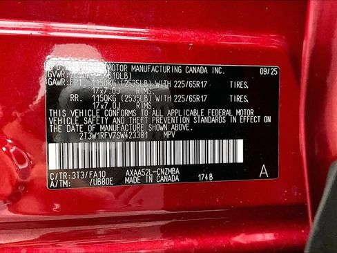 Used 2025 Toyota RAV4 XLE w/ Convenience Package FWD image 35