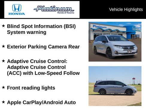 New 2026 Honda Odyssey Sport-L image 15