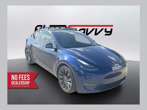 Used 2024 Tesla Model Y Performance AWD/4WD image 1