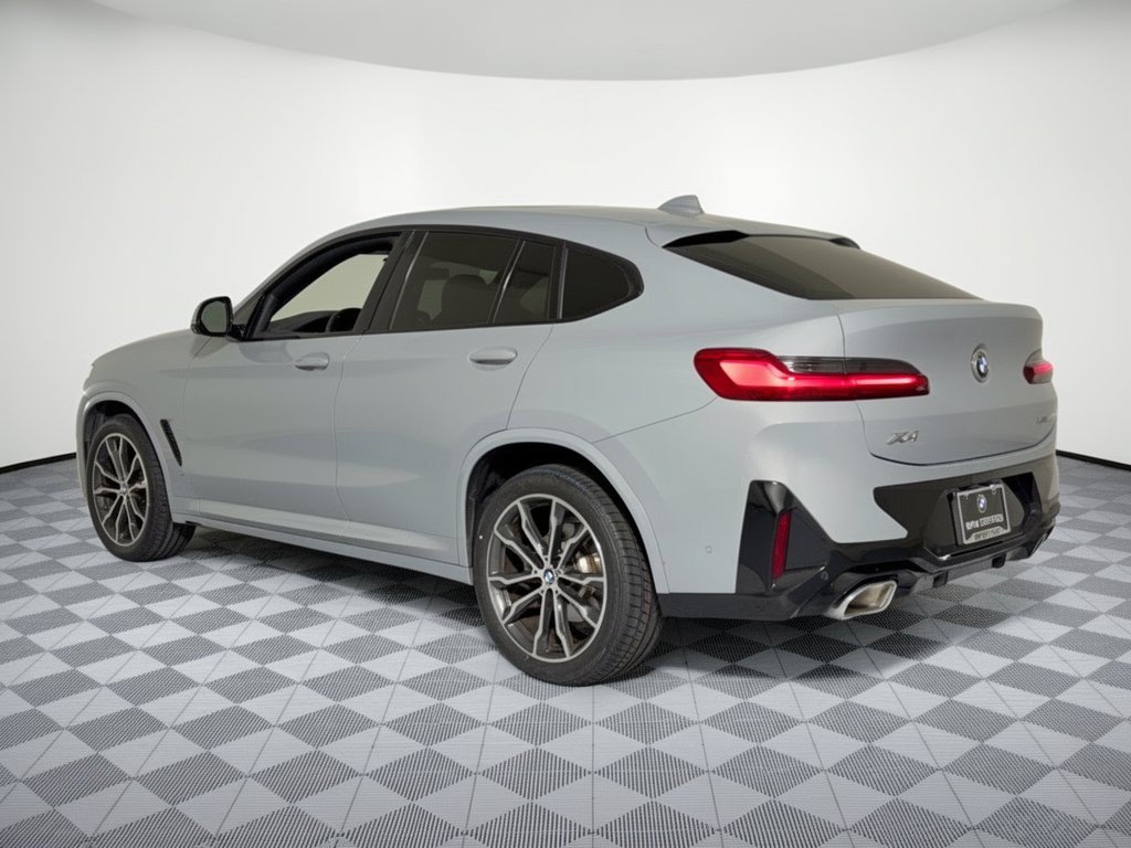 Certified 2025 BMW X4 xDrive30i w/ M Sport Package AWD/4WD image 3
