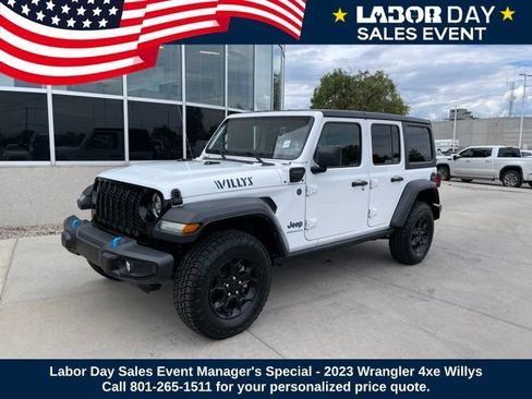 Used 2023 Jeep Wrangler Unlimited w/ Cold Weather Group AWD/4WD image 1