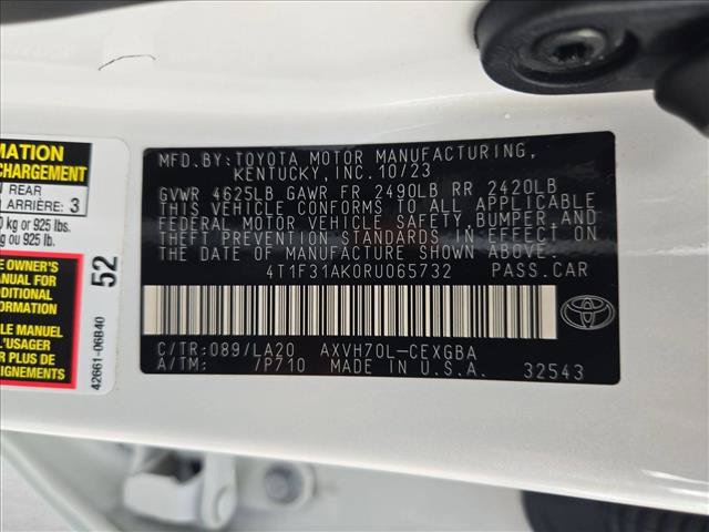 Used 2024 Toyota Camry XLE FWD image 14