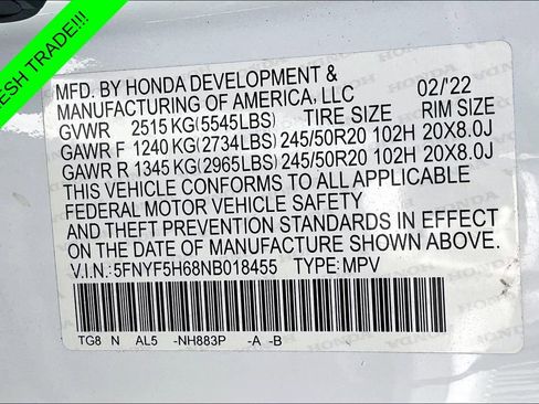 Used 2022 Honda Pilot Touring image 19