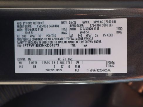 Used 2022 Ford F150 XL w/ STX Appearance Package AWD/4WD image 63