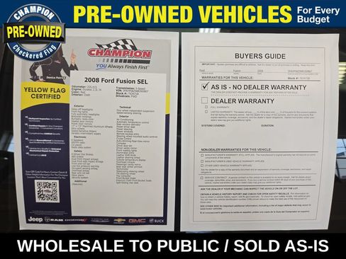 Used 2008 Ford Fusion SEL FWD image 36