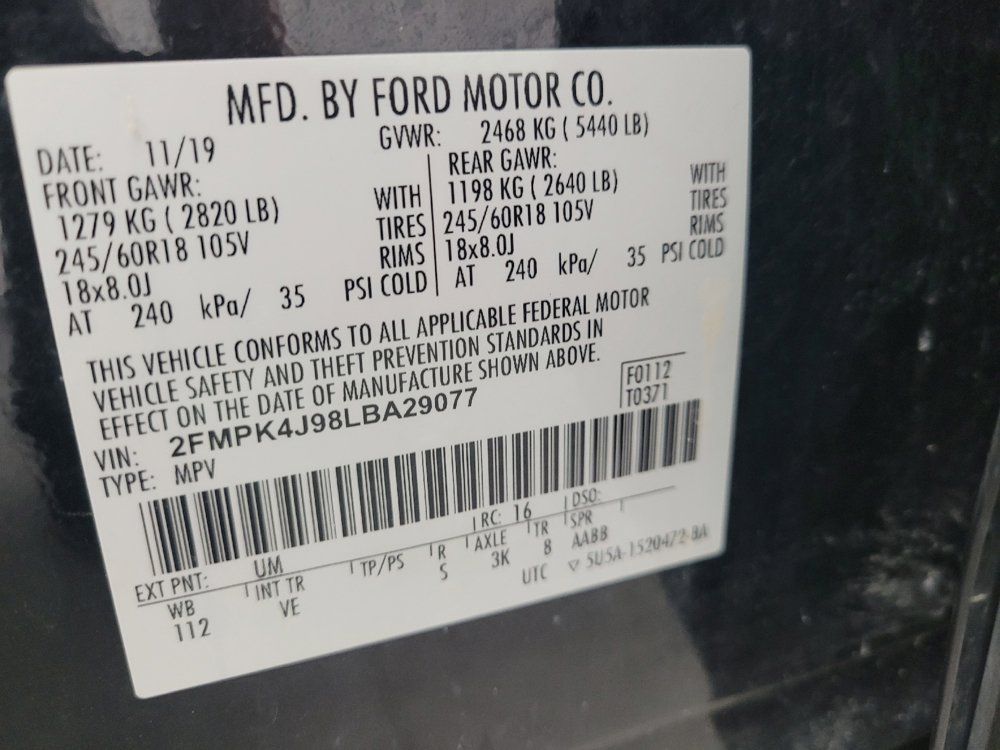 Used 2020 Ford Edge SEL AWD/4WD image 33