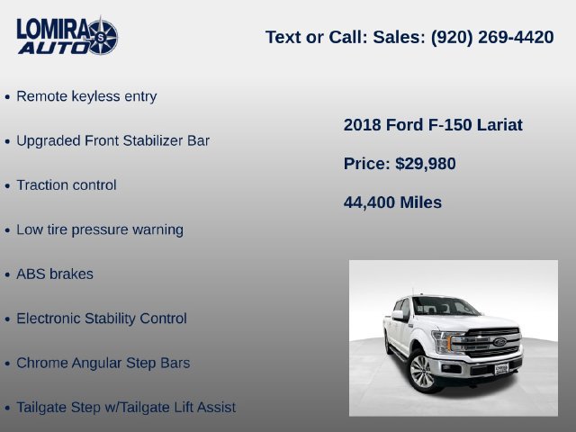 Used 2018 Ford F150 Lariat AWD/4WD image 33