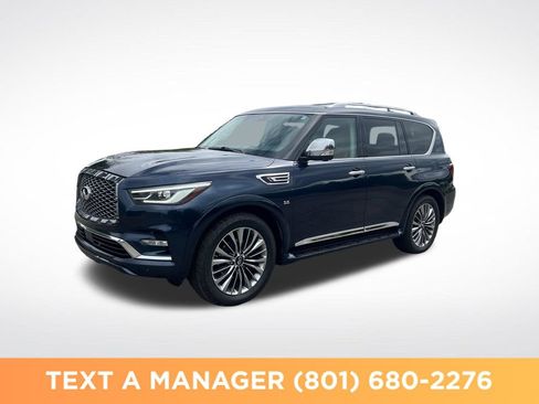 Used 2018 INFINITI QX80 4WD w/ Deluxe Technology Package image 1