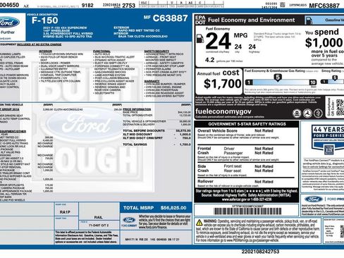 Used 2021 Ford F150 XLT w/ Equipment Group 301A Mid AWD/4WD image 5