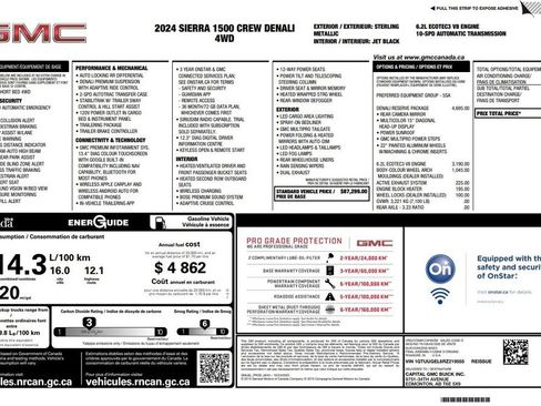 Used 2024 GMC Sierra 1500 Denali w/ Denali Reserve Package AWD/4WD image 3