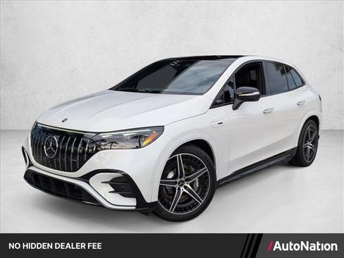 Used 2025 Mercedes-Benz EQE AMG 4MATIC SUV image 1