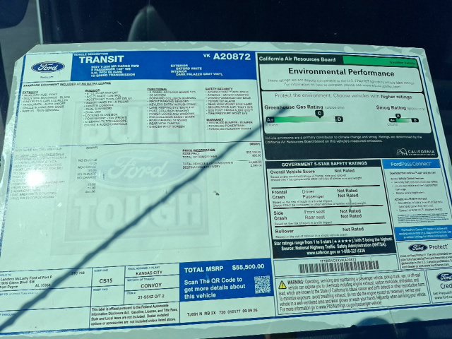 New 2027 Ford Transit 250 148 Medium Roof w/ Load Area Protection Package RWD image 36