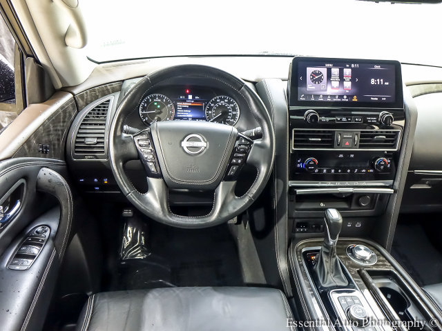 Used 2021 Nissan Armada Platinum w/ Captain's Chairs Package AWD/4WD image 3