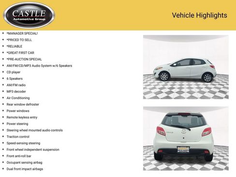 Used 2013 MAZDA MAZDA2 Touring image 3