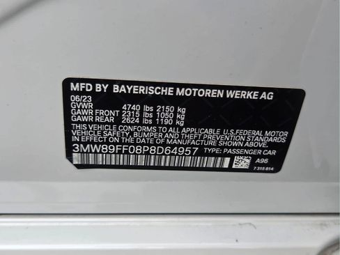 Certified 2023 BMW 330i xDrive Sedan w/ Parking Assistance Package AWD/4WD image 21
