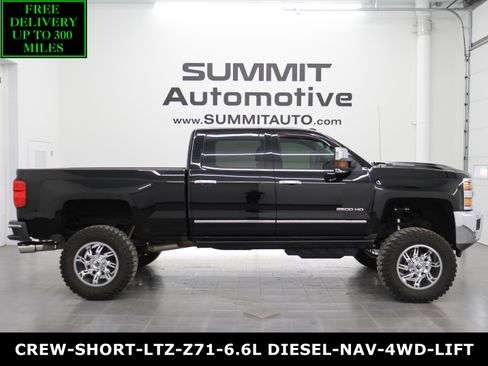 Used 2018 Chevrolet Silverado 2500 LTZ w/ Duramax Plus Package AWD/4WD image 1