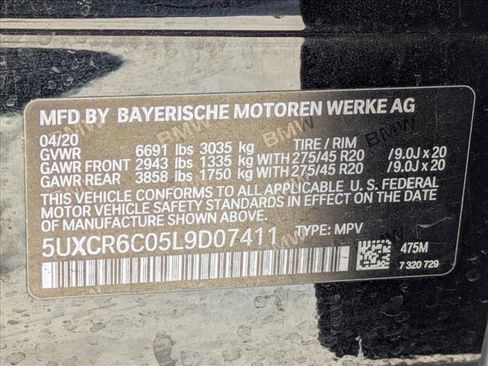 Used 2020 BMW X5 xDrive40i w/ Premium Package image 26