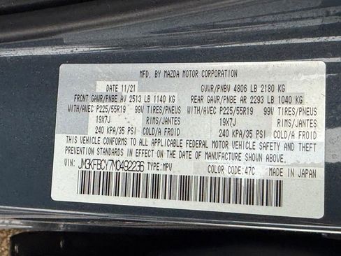 Used 2021 MAZDA CX-5 Carbon Edition image 28