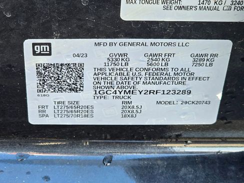 Certified 2024 Chevrolet Silverado 2500 Custom w/ Custom Value Package image 53