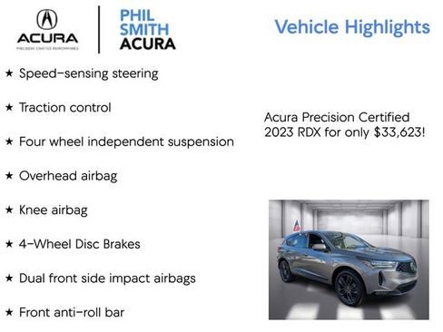 Certified 2023 Acura RDX A-Spec image 13