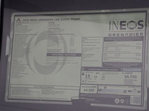 New 2026 INEOS Grenadier AWD/4WD image 24