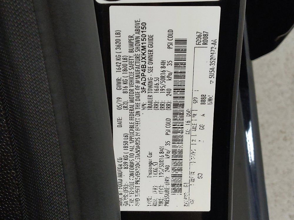 Used 2019 Ford Fiesta SE w/ Equipment Group 201A FWD image 33