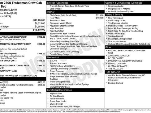 Used 2019 RAM 2500 Tradesman image 16