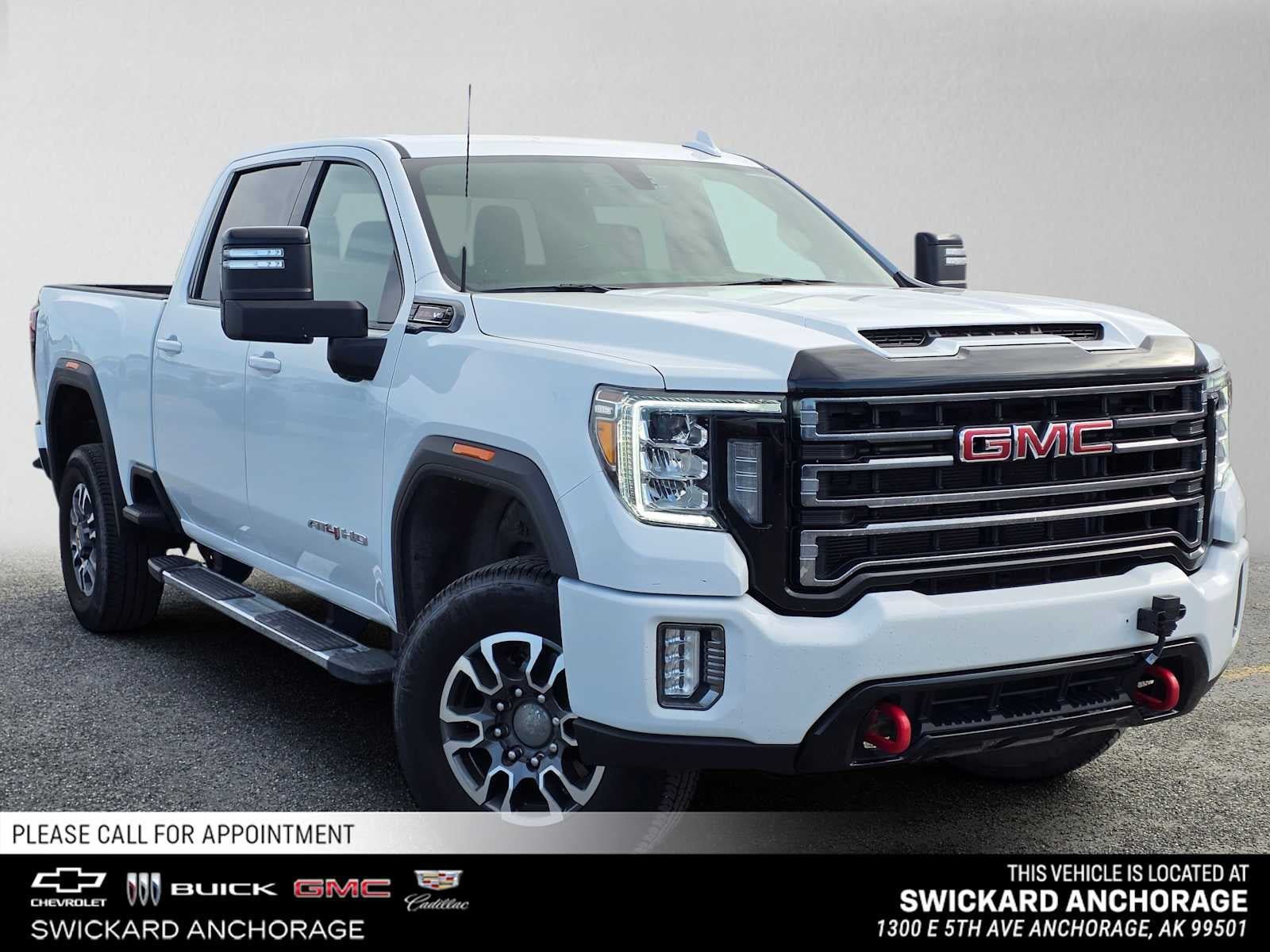 Used 2023 GMC Sierra 2500 AT4 w/ Snow Plow Prep/Camper Package AWD/4WD image 1