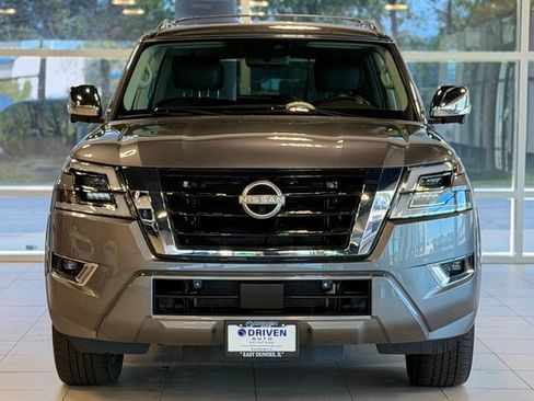 Used 2022 Nissan Armada Platinum w/ Captain's Chairs Package AWD/4WD image 2