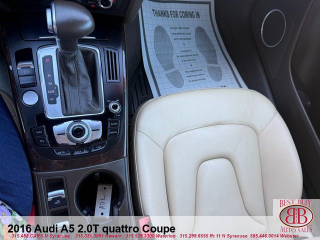 Used 2016 Audi A5 2.0T Premium Plus w/ Technology Package AWD/4WD image 16