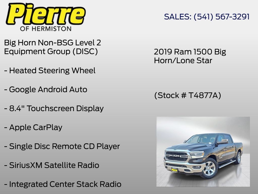 Used 2019 RAM 1500 Big Horn AWD/4WD image 24