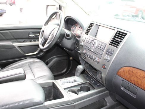 Used 2015 Nissan Armada Platinum w/ 2nd Row Captain Seat Package image 12