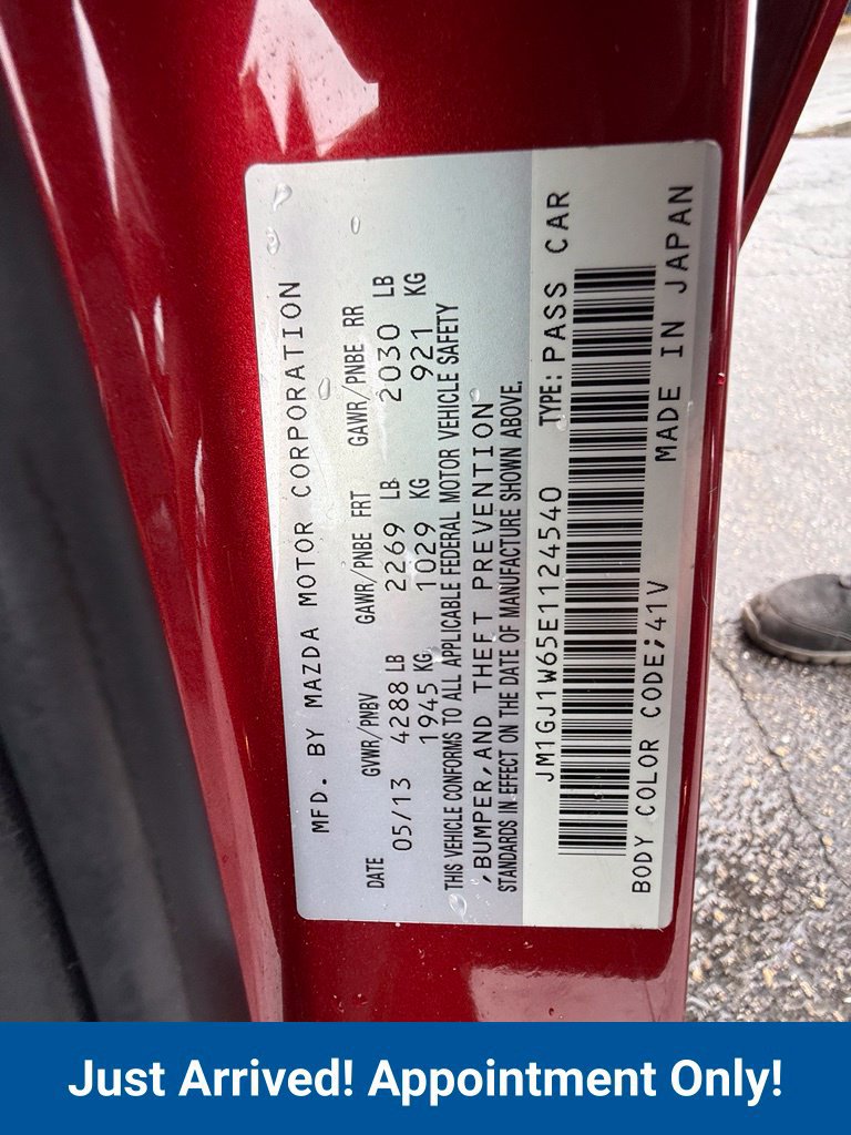 Used 2014 MAZDA MAZDA6 Grand Touring w/ MRCC + FOW Package FWD image 12