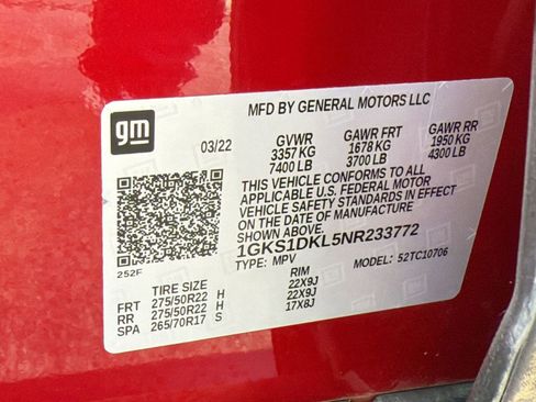 Used 2022 GMC Yukon Denali RWD image 21