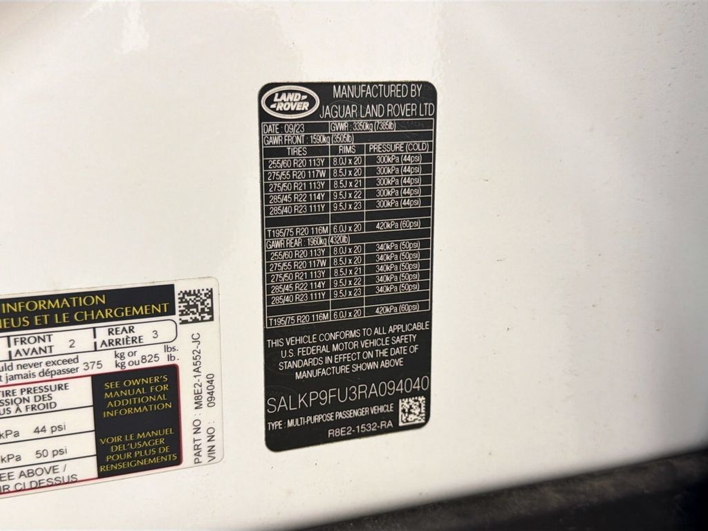Used 2024 Land Rover Range Rover SE AWD/4WD image 35