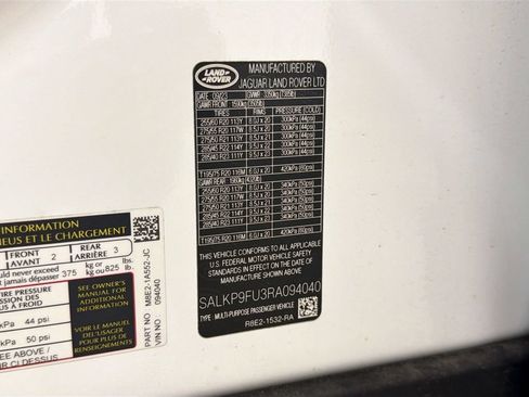 Used 2024 Land Rover Range Rover SE AWD/4WD image 35