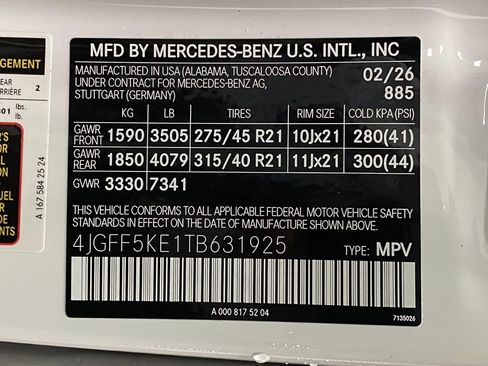 New 2026 Mercedes-Benz GLS 450 4MATIC image 37