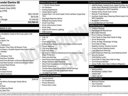 Used 2025 Hyundai Elantra SE image 7