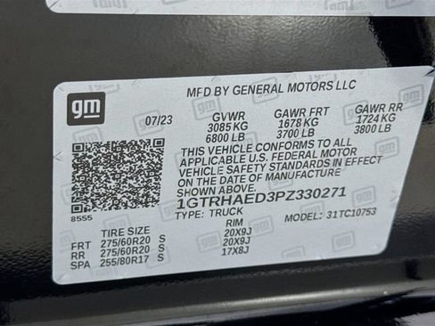 Used 2023 GMC Sierra 1500 Pro w/ Graphite Edition RWD image 31