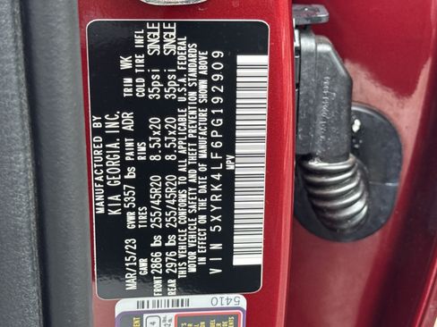 Certified 2023 Kia Sorento SX image 35